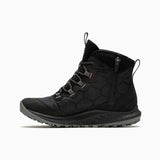 Merrell Hiking & Athletic Boots Merrell Womens Antora 3 Thermo Mid Zip Waterproof Boot - Black