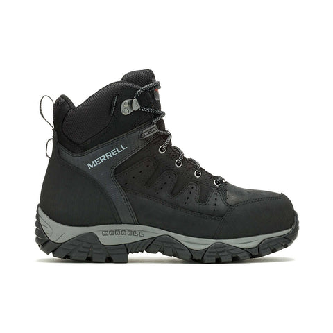 Merrell Steel Toe Boots Merrell Men's Windoc 6" Waterproof Steel Toe CSA Work Boot (Wide)- Black