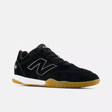 New Balance Athletic Sneakers D (Medium) / Black / M4.5/ W6 US New Balance Unisex 442 Elite IN LS V3 Soccer Shoes- Black/ White