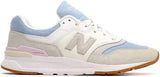 New Balance Lifestyle Sneakers B (Medium) / Multi / 5 US New Balance Women's 997 Sneakers- Beige/ Blue
