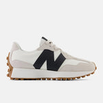 New Balance Lifestyle Sneakers Beige/Black / 12 / B (Medium) New Balance Womens 327 Sneaker - Beige w Black