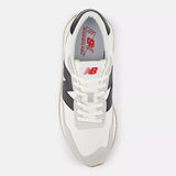 New Balance Lifestyle Sneakers New Balance Men's 237 Running Sneakers- White with Brighton Grey and Black