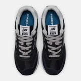 New Balance Lifestyle Sneakers New Balance Men's 574 Classic Sneakers- Black/ White