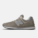 New Balance Lifestyle Sneakers New Balance Men's 574 Classic Sneakers- Grey/White