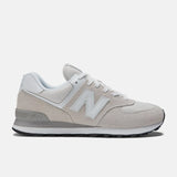 New Balance Lifestyle Sneakers New Balance Men's 574 Classic Sneakers- Nimbus Cloud/White