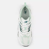 New Balance Lifestyle Sneakers New Balance Unisex 530 Sneaker - White Green