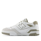 New Balance Lifestyle Sneakers New Balance Unisex 550 Sneakers- White/ Arid Stone