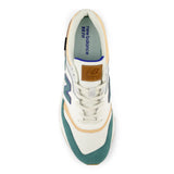 New Balance Lifestyle Sneakers New Balance Unisex 997 Sneakers- Sea Salt/ New Spruce