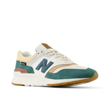 New Balance Lifestyle Sneakers New Balance Unisex 997 Sneakers- Sea Salt/ New Spruce