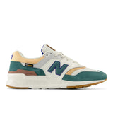 New Balance Lifestyle Sneakers New Balance Unisex 997 Sneakers- Sea Salt/ New Spruce