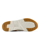 New Balance Lifestyle Sneakers New Balance Unisex 997 Sneakers- White/ Orange