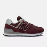 New Balance Lifestyle Sneakers New Balance Women's 574 Classic Sneakers -Burgundy/White