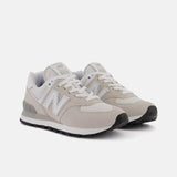 New Balance Lifestyle Sneakers New Balance Women's 574 Classic Sneakers- Grey/White