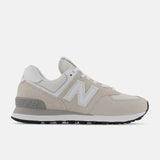 New Balance Lifestyle Sneakers New Balance Women's 574 Classic Sneakers- Grey/White