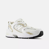 New Balance Lifestyle Sneakers White Beige / M4/W / D (Medium) New Balance Unisex 530 Sneaker - White Beige