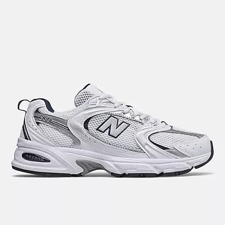 New Balance Lifestyle Sneakers White Blue / M4/W / D (Medium) New Balance Unisex 530 Sneaker - White Blue