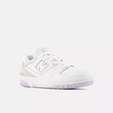 New Balance Lifestyle Sneakers Womens/Kids New Balance 550 - White with Thistle