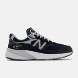 New Balance Running Shoes B (Medium) / Black / 5 US New Balance Women's 990v6 Running Shoes- Navy/White