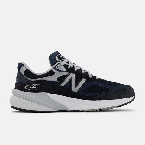 New Balance Running Shoes B (Medium) / Black / 5 US New Balance Women's 990v6 Running Shoes- Navy/White