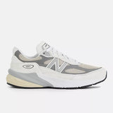 New Balance Running Shoes B (Women's Medium) / Cream/ Grey / M5/W6.5 US New Balance Unisex 990v6 Running Shoes- Reflection with Marblehead