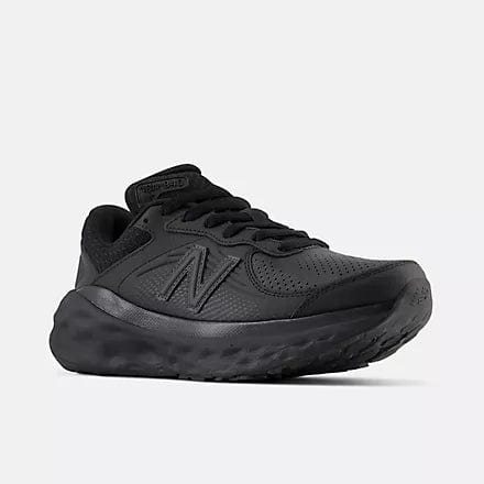 New Balance Running Shoes Black / B (Medium) / 5 New Balance Womens 840v3 Slip Resistant Walking Shoes - Black