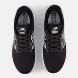 New Balance Running Shoes New Balance Men's 880v15 Running Shoes- Black/ White
