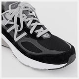 New Balance Running Shoes New Balance Men's 990v6 Running Shoes- Black/White