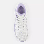 New Balance Shoe New Balance Womens 840v3 Walking Shoes - White/Lilac Glo