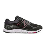New Balance Walking Shoes New Balance Men's 840v5 Walking Shoes- Black/ Red