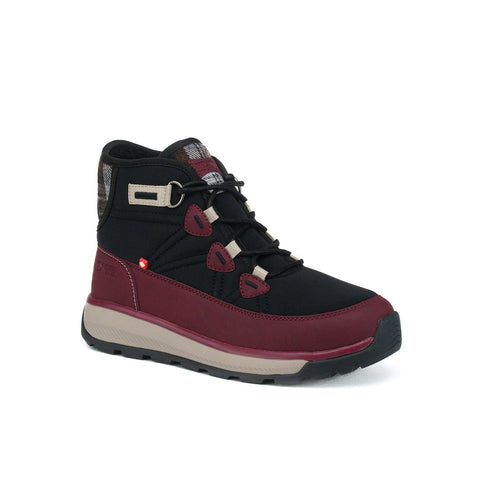 NexGrip Canada Cleated Boots Medium / Burgundy / 6 US NexGrip Canada Women's Ice Wonder 4.0 Mid Boots- Burgundy