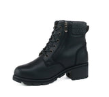 NexGrip Canada Cleated Boots NexGrip Canada Women's Ice Katherine Low Heeled Boots- Black