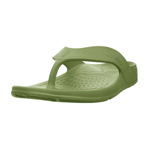 Nuu Sol Flip Flop Sandals Dark Green / 5W / D (Medium) Nuu Sol Unisex Cascade Flip Flop- Cedar Green