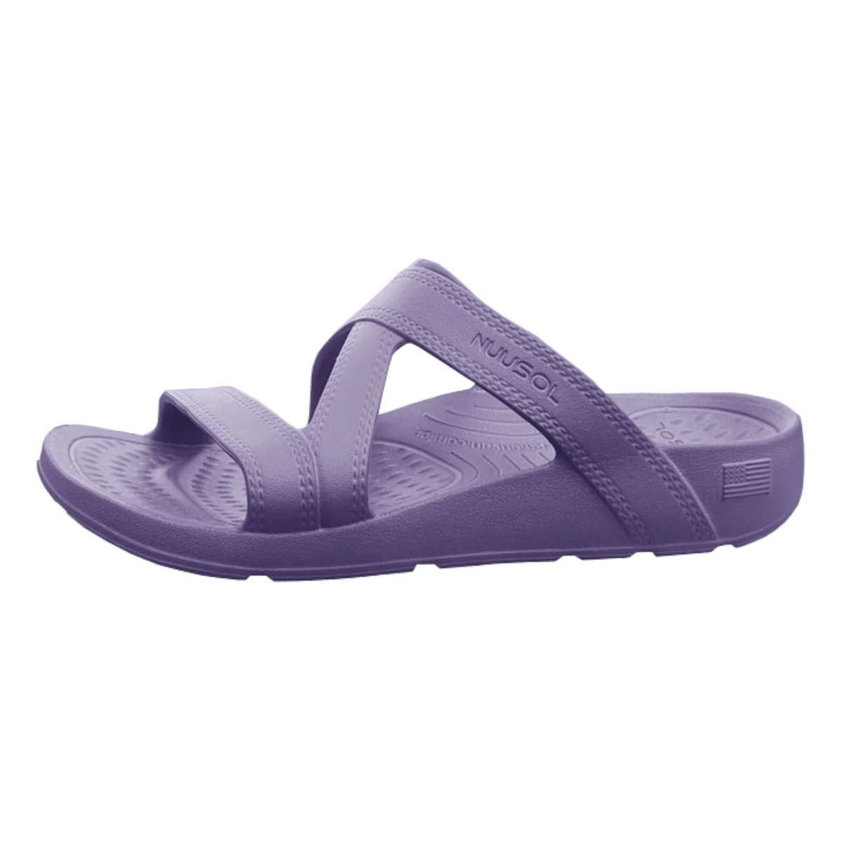 Nuu Sol Womens Hailey Slide- Morning Violet – Sole To Soul Footwear Inc.