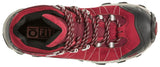 Oboz Footwear Hiking & Athletic Boots Oboz Women's Bridger Mid Waterproof Hiking Boots- Rio Red
