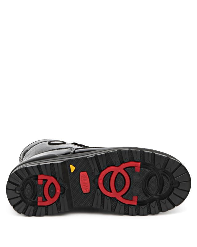 Olang Mid Boots Olang Womens Spoke Boots - Black Patent