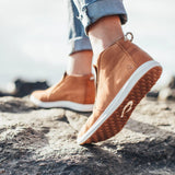 OluKai Ankle Boots OluKai Women's Hawai'iloa Manu Hope Boots- Fox/Off White