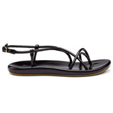 OluKai Ankle Strap Sandals Medium / Black / 5 US OluKai Women’s Waiau Slingback Sandals- Black