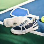 OluKai Court Shoes OluKai Mens 'ANAU Pickleball Shoes - Mood Indigo / Bright White