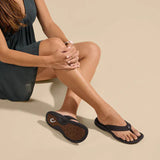 OluKai Flip Flop Sandals OluKai Women's Ohana Sandals- Black