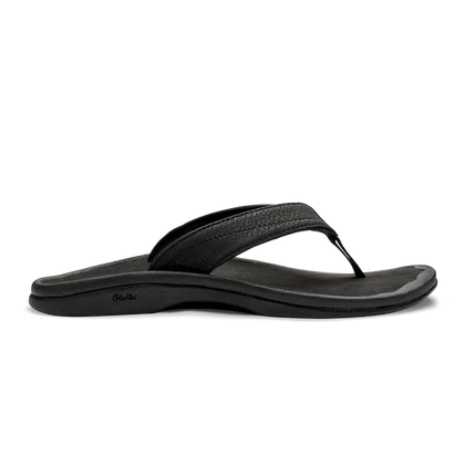 OluKai Flip Flop Sandals OluKai Women's Ohana Sandals- Black
