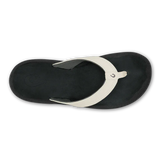 OluKai Flip Flop Sandals OluKai Women's Ohana Sandals- Bright White/ Black