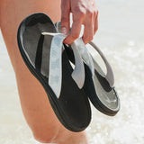 OluKai Flip Flop Sandals OluKai Women's Ohana Sandals- Bright White/Hua