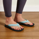 OluKai Flip Flop Sandals OluKai Women's Ohana Sandals- Sea Glass/Black
