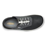 OluKai Lifestyle Slip-On Sneakers OluKai Mens Nohea Moku Slip On Shoes - Dk Shadow / Dk Shadow