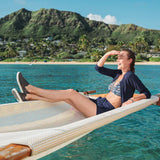 OluKai Lifestyle Slip-On Sneakers OluKai Women's Pehuea Slip Ons- Pavement