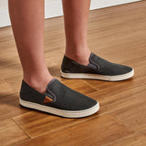 OluKai Lifestyle Slip-On Sneakers OluKai Women's Pehuea Slip Ons- Pavement