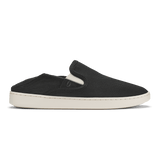 OluKai Lifestyle Slip-On Sneakers OluKai Womens Pehuea Slip On Shoes - Black / Black