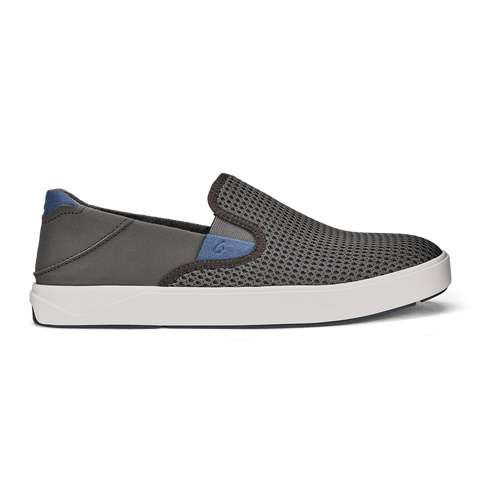 OluKai Lifestyle Slip-On Sneakers Pavement / 7 / D (Medium) OLUKAI Lae'ahi Men's Slip On Sneakers - Pavement