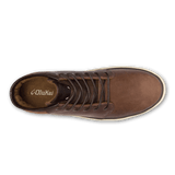 OluKai Lifestyle Sneakers OluKai Men's Lae'ahi Li'Ili Leather Sneaker- Dark Java