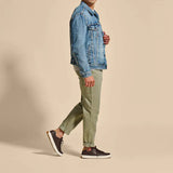 OluKai Lifestyle Sneakers OluKai Men's Lae'ahi Li'Ili Leather Sneakers- Dark Java